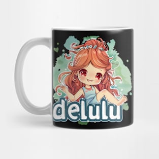 Delulu Spring Girl Mug